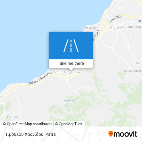 Τιμόθεου Χρονίδου map