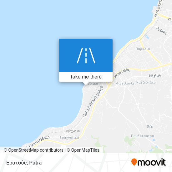 Ερατούς map