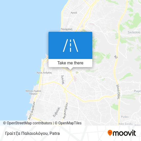 Γραίτζα Παλαιολόγου map