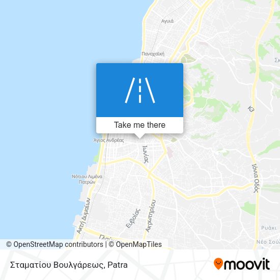 Σταματίου Βουλγάρεως map