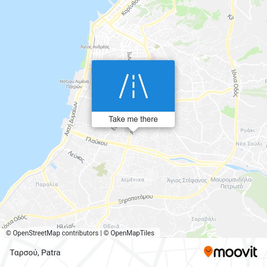 Ταρσού map