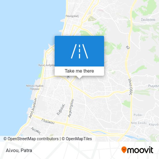 Αίνου map