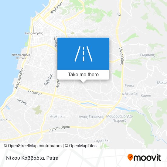 Νίκου Καββαδία map