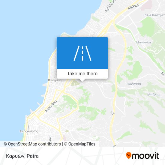 Καρυών map