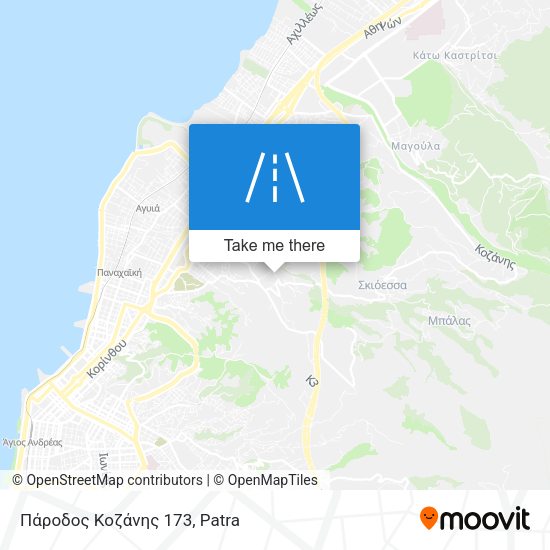 Πάροδος Κοζάνης 173 map