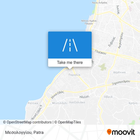 Μεσολογγίου map