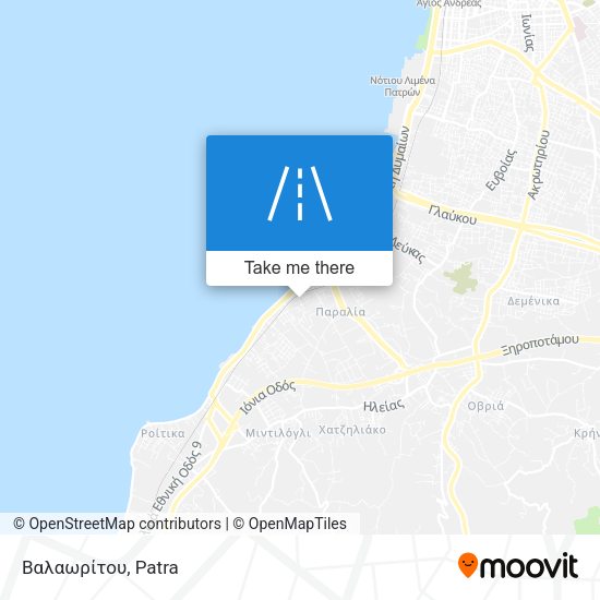 Βαλαωρίτου map