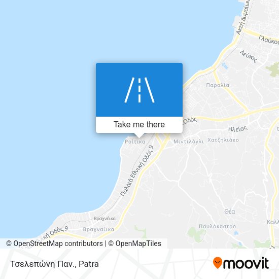 Τσελεπώνη Παν. map