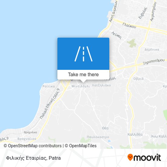 Φιλικής Εταιρίας map