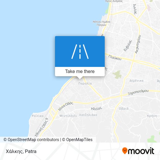 Χάλκης map