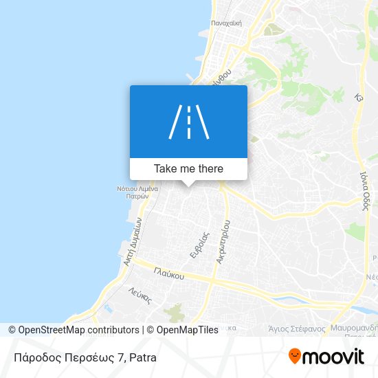 Πάροδος Περσέως 7 map