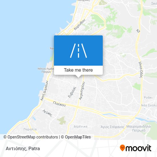Αντιόπης map