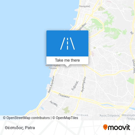 Θέσπιδος map