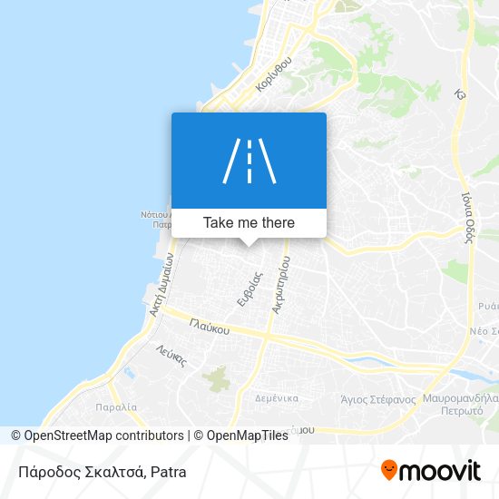 Πάροδος Σκαλτσά map