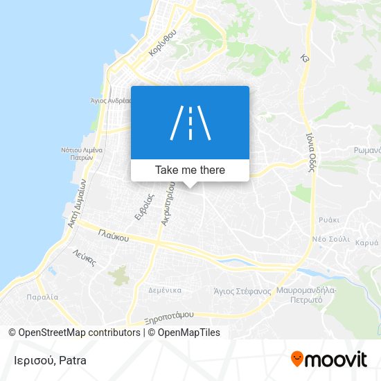 Ιερισού map