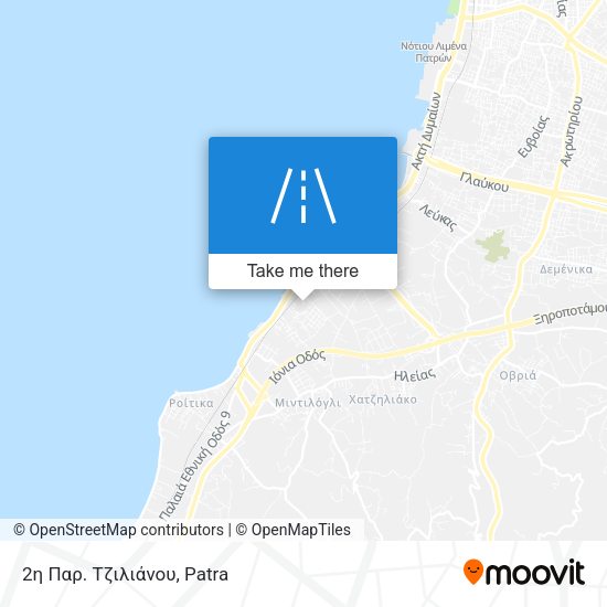 2η Παρ. Τζιλιάνου map