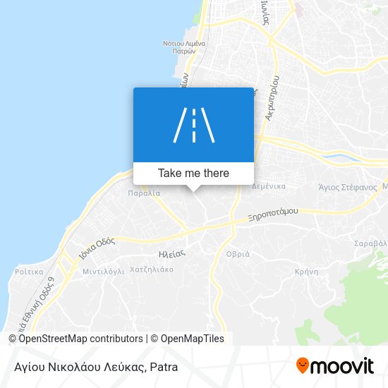 Αγίου Νικολάου Λεύκας map