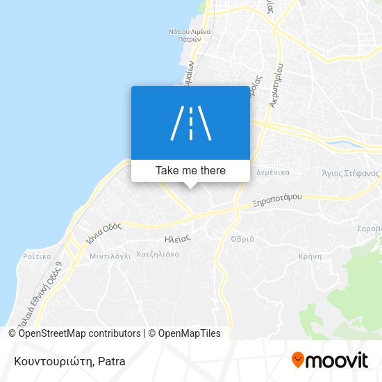 Κουντουριώτη map