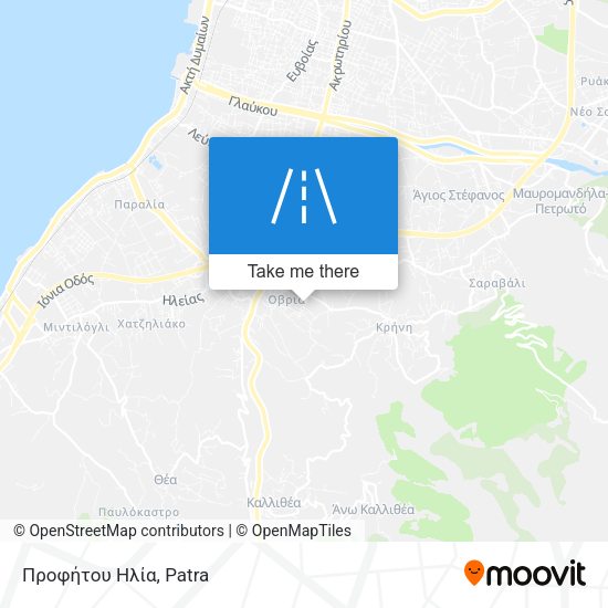 Προφήτου Ηλία map