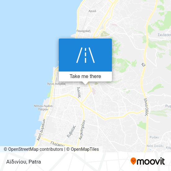 Αϊδινίου map