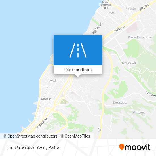 Τραυλαντώνη Αντ. map