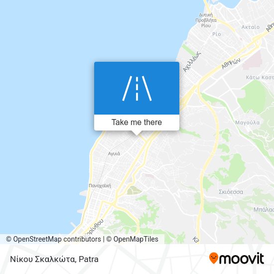 Νίκου Σκαλκώτα map