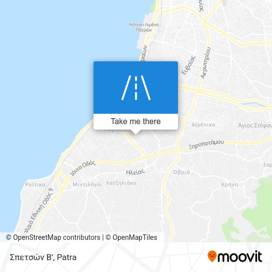 Σπετσών Β' map