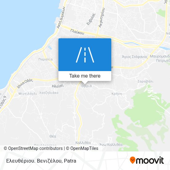 Ελευθέριου. Βενιζέλου map