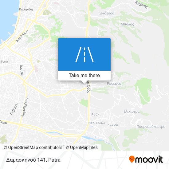 Δαμασκηνού 141 map