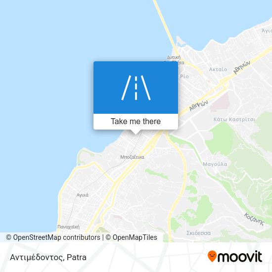 Αντιμέδοντος map