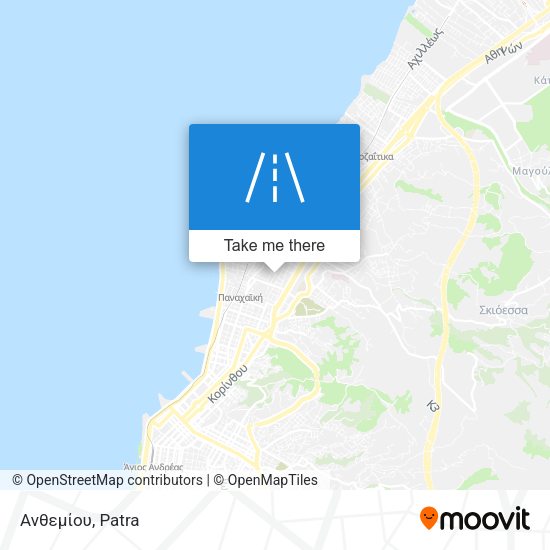 Ανθεμίου map
