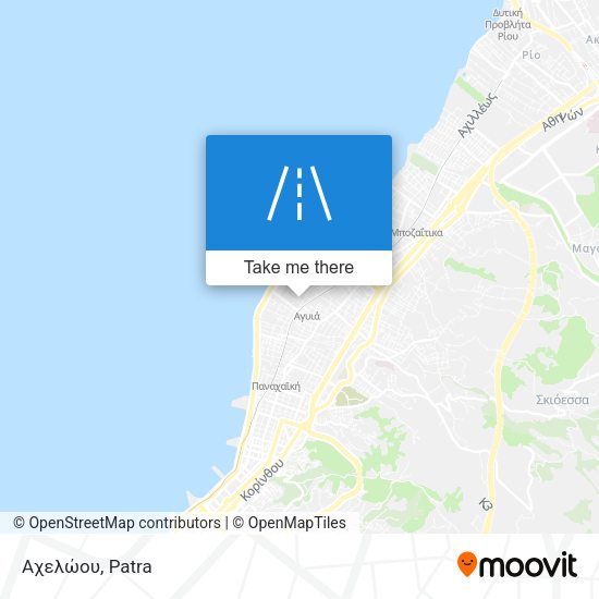 Αχελώου map