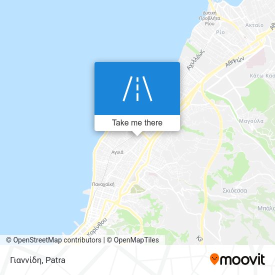 Γιαννίδη map