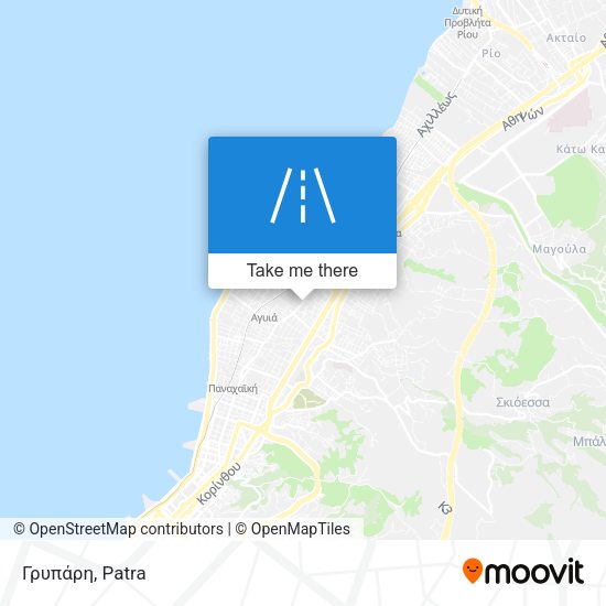 Γρυπάρη map