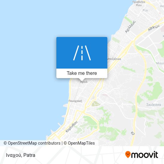 Ιναχού map