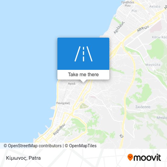 Κίμωνος map