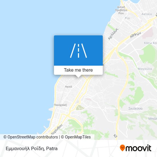 Εμμανουήλ Ροΐδη map