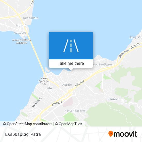 Ελευθερίας map