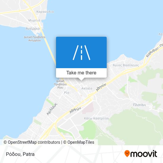 Ρόδου map