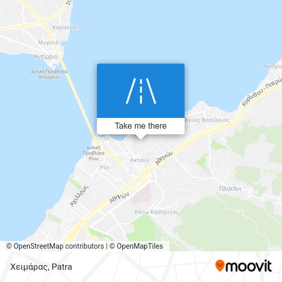 Χειμάρας map
