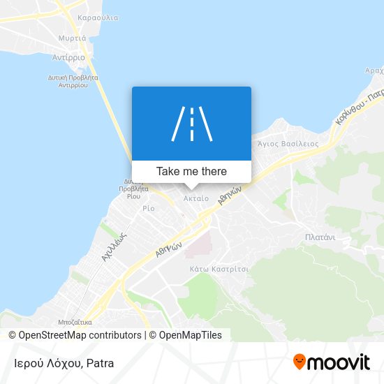 Ιερού Λόχου map