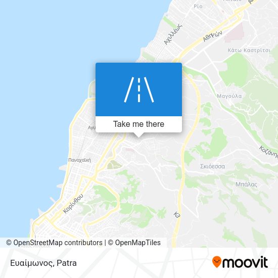 Ευαίμωνος map