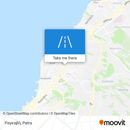 Ραγκαβή map