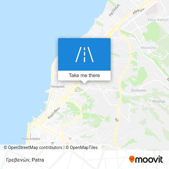 Γρεβενών map