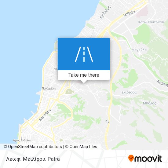 Λεωφ. Μειλίχου map