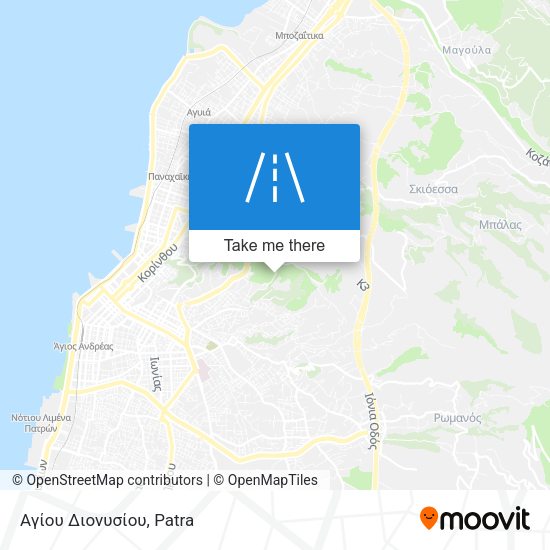 Αγίου Διονυσίου map