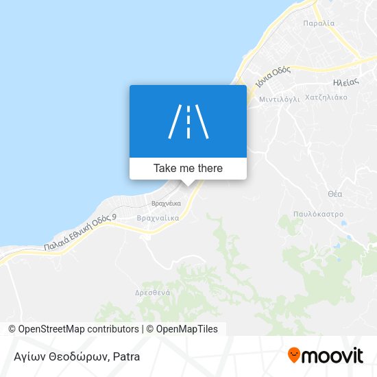 Αγίων Θεοδώρων map