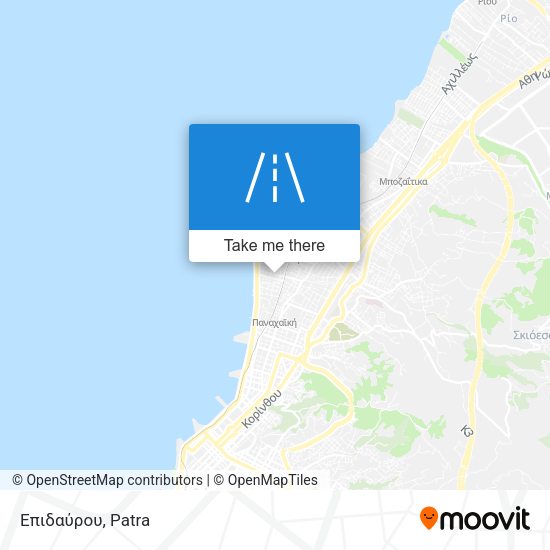 Επιδαύρου map