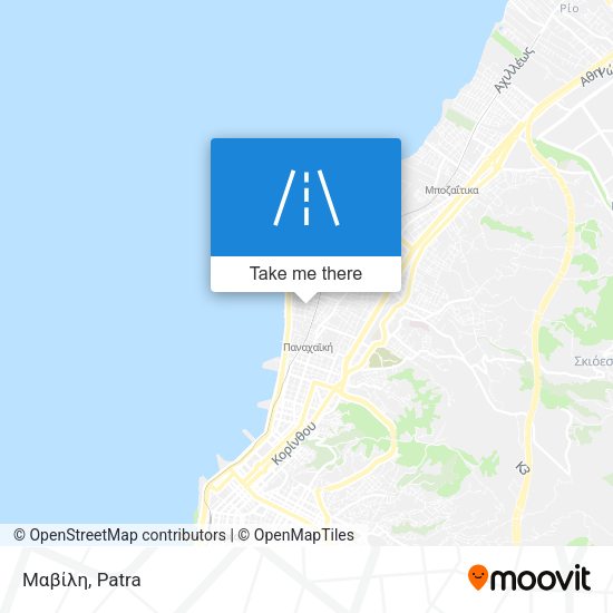 Μαβίλη map