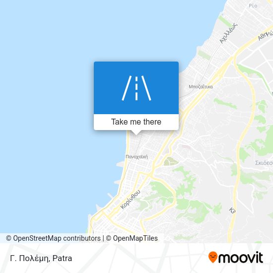 Γ. Πολέμη map